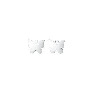 COLGANTE DE ACERO EN FORMA DE MARIPOSA