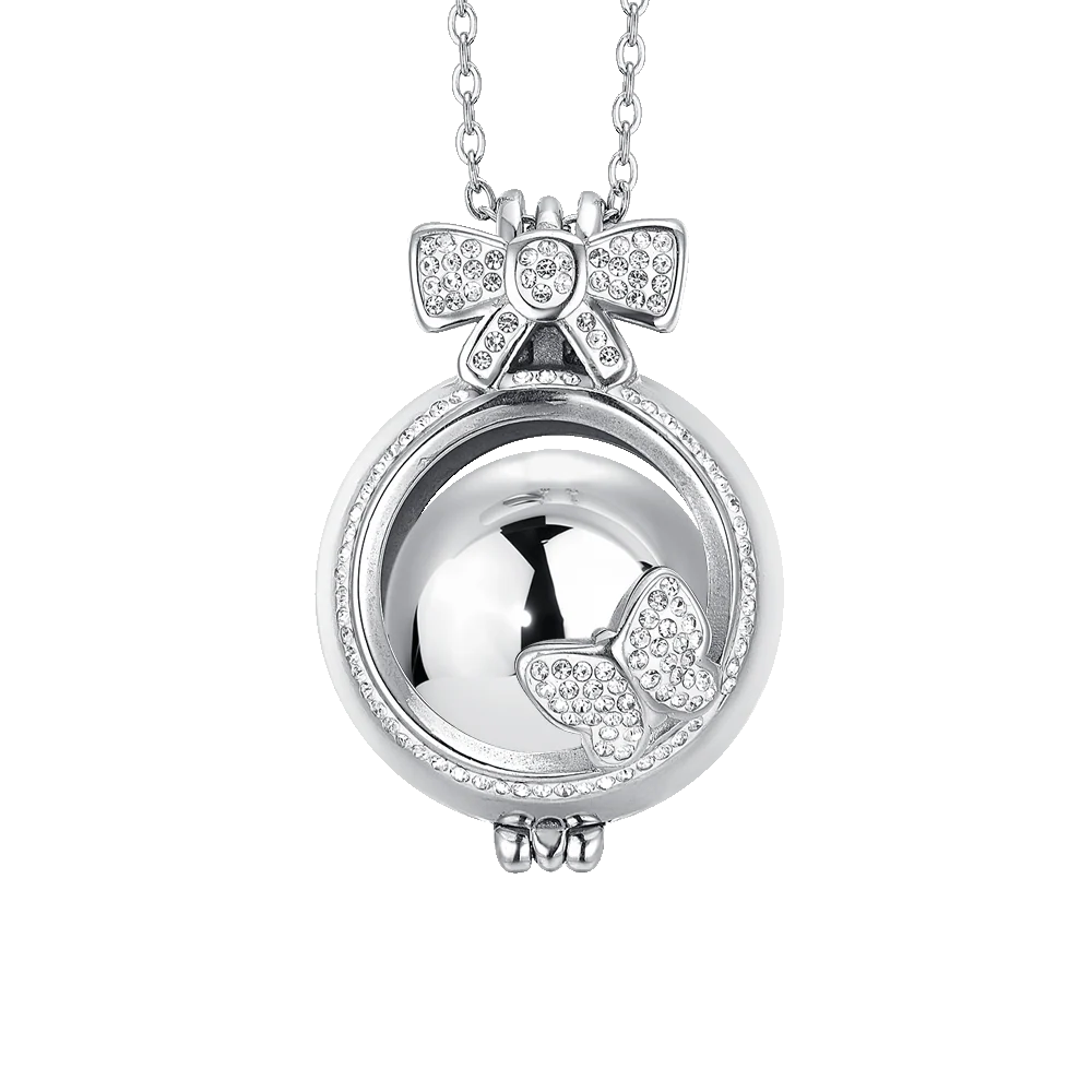 COLLAR DE LLAMADA ÁNGEL CON COLGANTE LAZO - Imagen 5