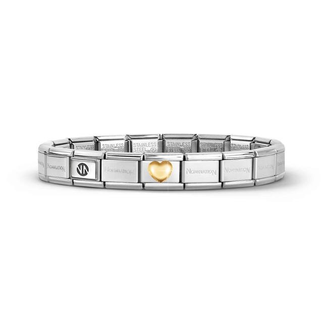 Pulsera Nomination Composable Classic con corazón